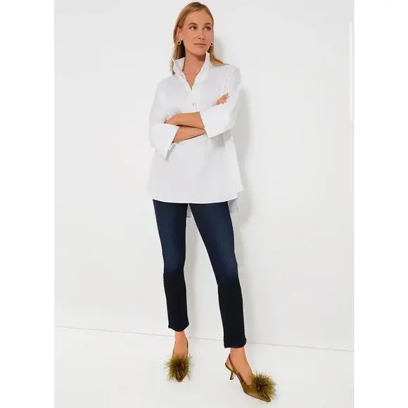 Tuckernuck White/Blanc Willow Blouse NWT size Small - Picture 2 of 14